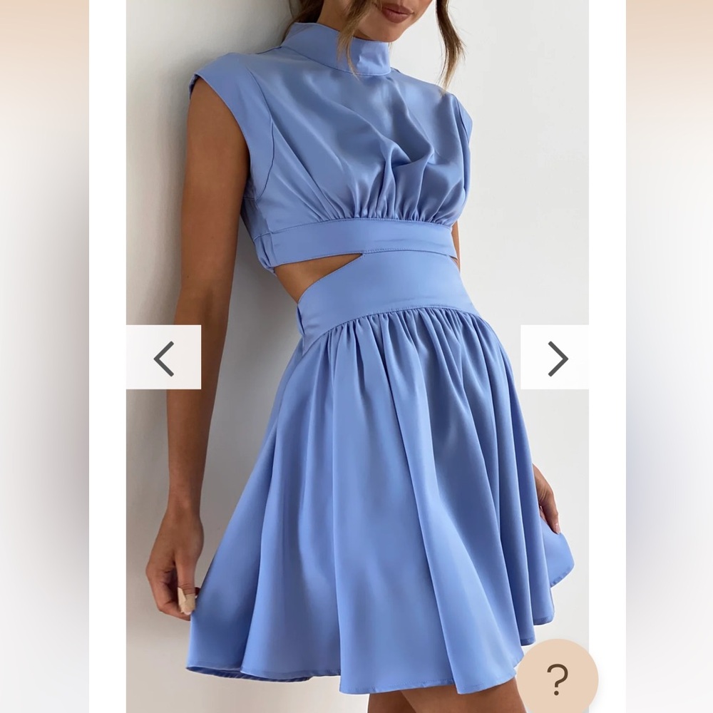 Blue Mini Dress